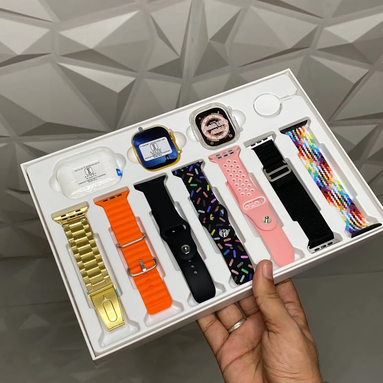 10 in 1 Set Ultra 2 Smart Bluetooth Calling Smart watch- AZ028 - Image 5