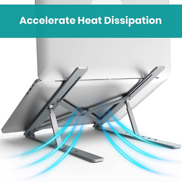 Portable Aluminium Laptop Stand - AZ009 - Image 4