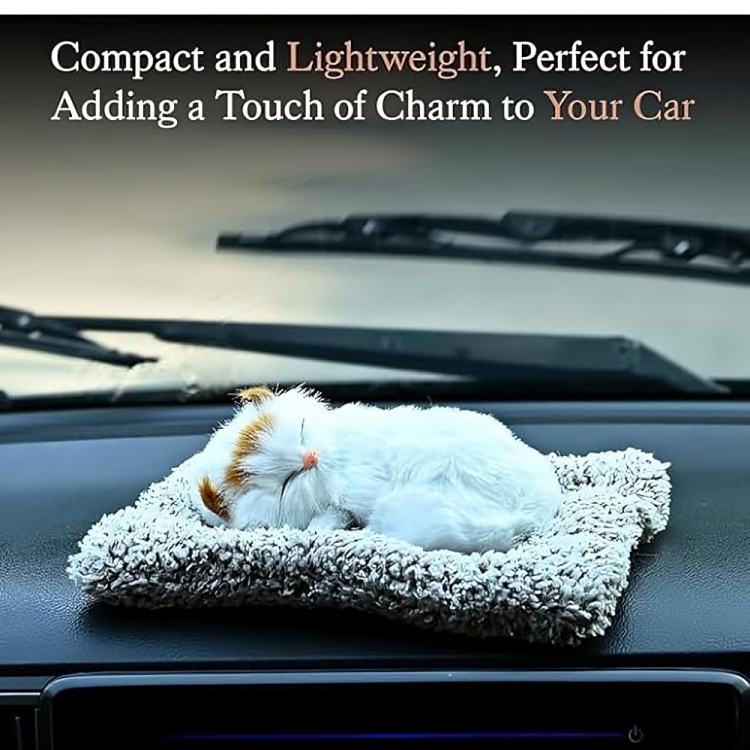 Sleeping cat Orange and white cat - AZ062 - Image 3