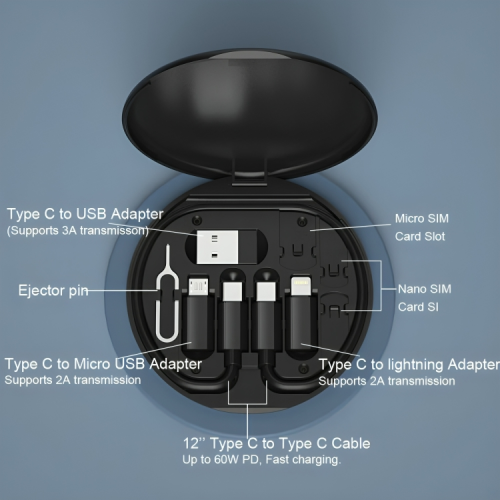 Ultimate 60W Travel Cable Set -AZ001 - Image 4